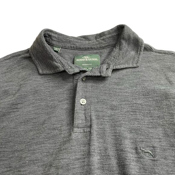 Rodd And Gunn Men’s Large Navy Polo - Picture 2 of 4